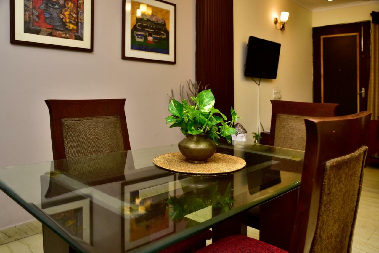 Woodpecker 2BHK Service Apartment Hauz Khas ,Delhi Neu-Delhi Exterior foto